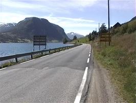 The Jølstravatnet at Skei, 12.5 miles from Byrkjelo